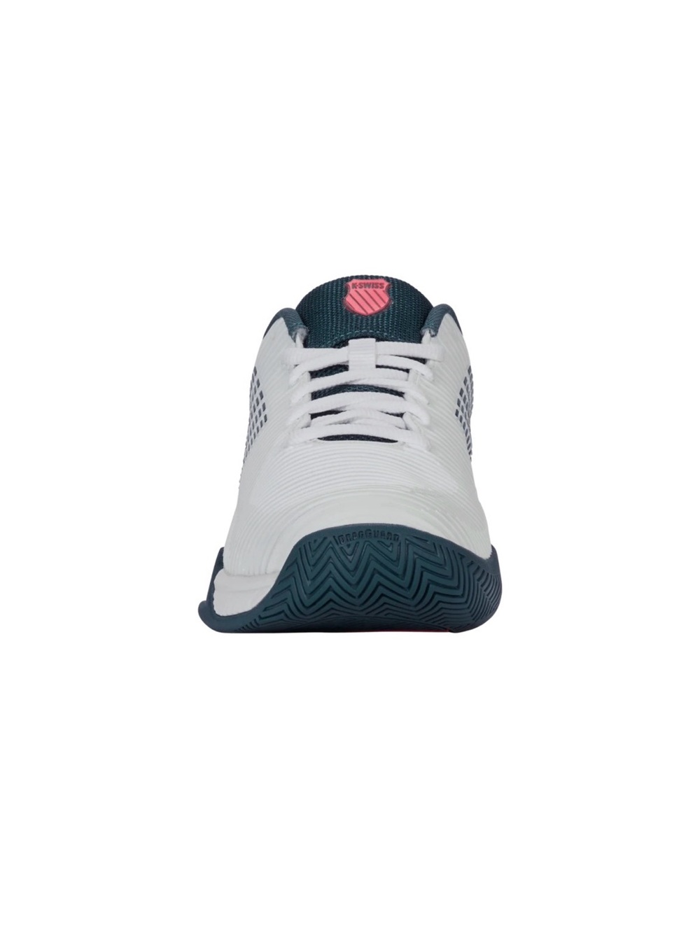K-Swiss Hypercourt Express 2 Tennis Shoes Men’s 9.5 White Blue Pink - Picture 3 of 12